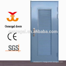 Steel louver door for electrical room